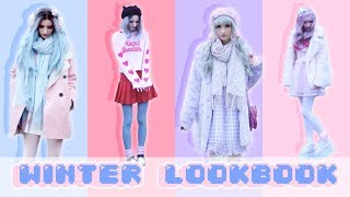 ♡ WINTER KAWAII LOOKBOOK 2018 ♡ [upl. by Leumhs69]