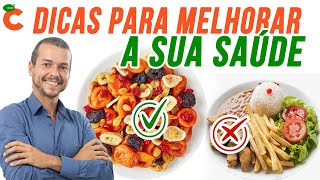 COMO MELHORAR SUA DIETA 10 passos para adotar a alimentação crua VEG [upl. by Garrick]