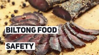 BILTONG FOOD SAFETY [upl. by Gisella]