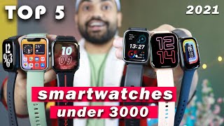 Top 5 Best Smartwatches Under 3000 [upl. by Idnak523]