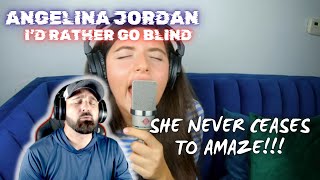 Angelina Jordan  Id Rather Go Blind  Reaction [upl. by Amaleta]