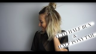 Tuto Half bun amp Half Pony Tail by lORÉAL PARIS  STUDIO PRO [upl. by Elbys]