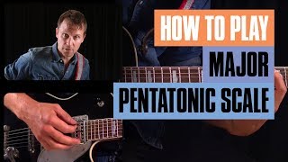 Incredible Way to Play Major Pentatonic Scale Solos Anywhere  Guitar Tricks [upl. by Landis39]