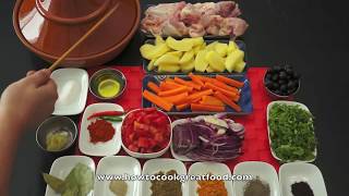 Chicken Tagine Recipe  Simple Easy Tajine Tajina Moroccan الطاجين [upl. by Tracie]