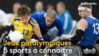 5 sports paralympiques méconnus  franceinfo [upl. by Denten]