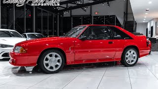 1993 Mustang SVT Cobra Foxbody only 3k miles [upl. by Warms]