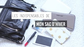 Les indispensables de mon sac dhiver  camillegrandxo [upl. by Asyle]