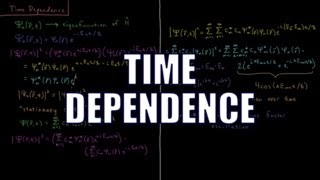 Quantum Chemistry 414  Time Dependence [upl. by Gaye]