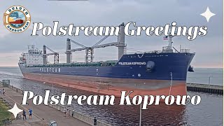 quotPolstream Greetingsquot Polstream Koprowo arrived in Duluth 07292024 [upl. by Annailuj160]