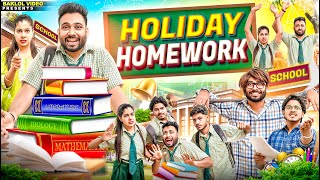 Holidays Homework  BakLol Video [upl. by Gosney]