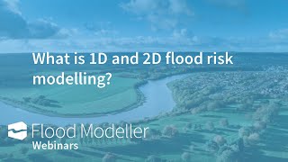 What is 1D and 2D flood modelling [upl. by Unders]