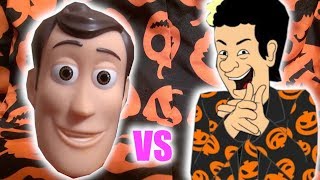 Toy Story 4 Vs David S Pumpkins  Halloween  Woody Buzz Lightyear [upl. by Nnauol]