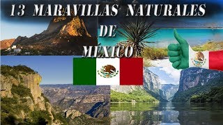 13 Maravillas naturales de México [upl. by Jeanne]