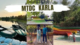 MTDC Karla Review  Place to stay in Lonavala  Waterpark and boat club in government resort [upl. by Nadiya845]