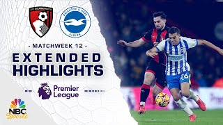 Bournemouth v Brighton  PREMIER LEAGUE HIGHLIGHTS  11232024  NBC Sports [upl. by Joanna]