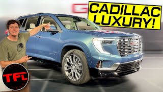 Do You Really Need a Cadillac The 2024 GMC Acadia Denali Aims to Be a Fullon Luxury Family Hauler [upl. by Minta498]