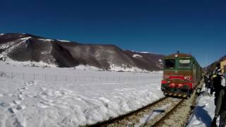 Il Treno della Neve del 19022017  La Transiberiana dItalia [upl. by Ahsika]