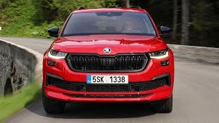 New Skoda KODIAQ SPORTLINE 2022  DRIVING exterior amp interior [upl. by Truelove]