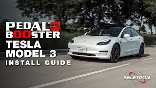 Tesla Model 3 Pedal Booster Connect Install Guide [upl. by Gerda]