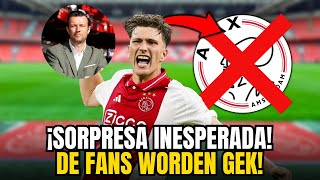 💣😱 BOM WEGHORST TELEURSTELLEN IN DEBUUT NIEMAND VERWACHT HET LAATSTE NIEUWS AJAX AMSTERDAM [upl. by Goodyear]