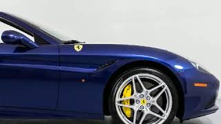 2017 Ferrari California Convertible  Blu Tour De France  Ferrari of San Francisco  SC6259 [upl. by Ayal580]