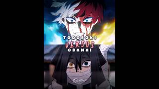 Todoroki vs Obanai  Anime 1v1 WIS Debate Edit [upl. by Veradia]