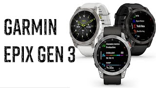 Garmin Epix Gen 3  Release Date And Price 2024 TOP 10 features 🤔🤔 [upl. by Notxarb]