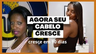 AGORA SEU CABELO SAI DO OMBRO CRESCIMENTO COMPROVADO EM 10 DIAS ESSA VOCÊ NÃO SABIA CABELO CRESPO [upl. by Gabriela]