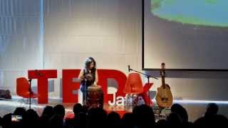 The Universal Rhythm  Body Percussion Noa Vax at TEDxJaffa 2013 [upl. by Nueovas]