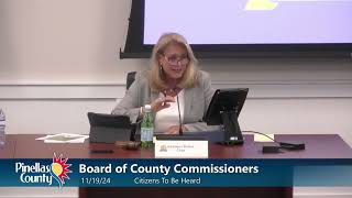 Board of County Commissioners 2 pm Regular Meeting amp 6 pm Public Hearing 111924 [upl. by Evannia]