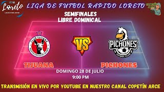 Tijuana Vs Pichones  Liga Loreto  Seminales [upl. by Adnawat805]