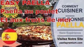 Comment Cuisiner Une Paella Traditionnelle Géante [upl. by Ordnassela]