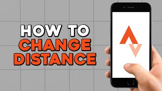 How To Change Distance in Strava App Quick Tutorial [upl. by Accemahs]