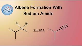 Alkyne Formation With Sodium Amide Via Double Elimination Of A Geminal Dihalide  Organic Chemistry [upl. by Toogood348]