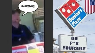 Watch this Domino’s manager get himself fired by telling customer to quotGo Fkquot herself [upl. by Gaither866]