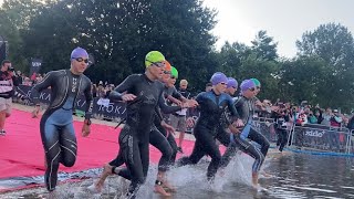 Natación Ironman Vitoria 2023 [upl. by Xenos]