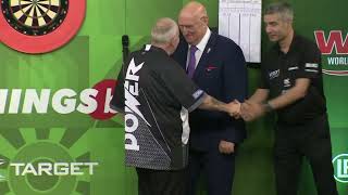 Phil Taylor Highlights v Deta Hedman  Seniors World Matchplay 2022 [upl. by Ytinirt]