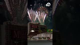 Tropicana building implosion in Las Vegas [upl. by Vlad]