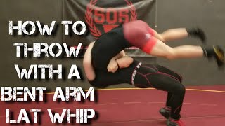 How to Throw in GrecoRoman Wrestling  Lat Whip  Wrestling Technique [upl. by Llevron]