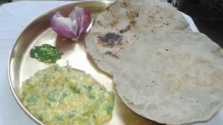 pithla bhakri traditional recipe with Ashwini [upl. by Anagnos928]