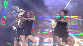 120729 PSY  江南 Style  人氣歌謠 繁中字幕 女團成員出演 720p [upl. by Eednyl244]