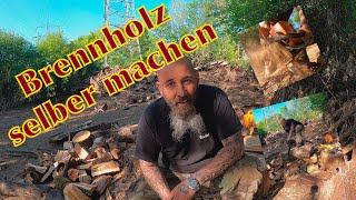 Brennholz selber machen [upl. by Elvin]