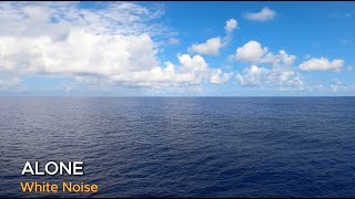 Ship Engine Room Sound  White Noise  Relax Sleep Calm  2Hour Ocean View  Blue Sky  4K [upl. by Airotal]