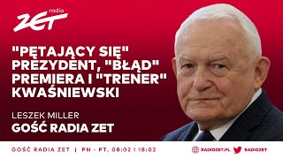 Miller o kryzysie na granicy Gdyby władze UE były bardziej zdecydowane – można byłoby to zakończyć [upl. by Barbur]