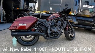 2023 Honda Rebel 1100T with Vance and Hines Exhaust  Not too Loud [upl. by Hsot383]