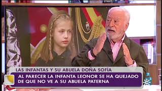 LA INFANTA LEONOR NOTA A FALTAR A SU ABUELA [upl. by Naitsabas]