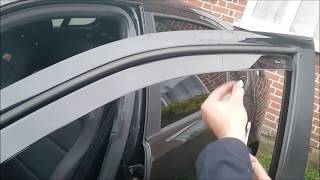 Team Heko Wind Deflectors Install amp Review  Seat  VW  Audi  Skoda or any car [upl. by Einreb]