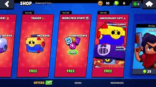 ALL ANNIVERSARY GIFTS 🎁 IN BRAWL STARS [upl. by Goldston327]