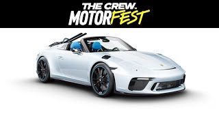 PROBAMOS EL EXCLUSIVO PORSCHE 911 SPEEDSTER WINTER AGENT EDITION  THE CREW MOTORFEST [upl. by Rog89]