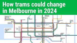 Big tram changes may be coming to Melbourne in 2024 [upl. by Egan]